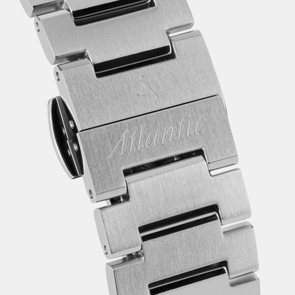 Men Quartz Silver Dial Analog Stainless Steel Watch 58366.41.21