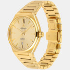 Seawave Men Quartz Gold Dial Analog Stainless Steel Watch 58366.45.31