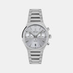 Seawave Men Quartz Silver Dial Chronograph Stainless Steel Watch 58466.41.21