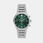 Atlantic Men Quartz Green Dial Chronograph Stainless Steel Watch 58466.41.71-1
