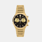 Seawave Men Quartz Black Dial Chronograph Stainless Steel Watch 58466.45.61