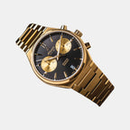 Seawave Men Quartz Black Dial Chronograph Stainless Steel Watch 58466.45.61