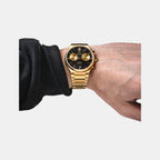 Seawave Men Quartz Black Dial Chronograph Stainless Steel Watch 58466.45.61