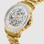 Vantor Men Automatic White Dial Analog Metal Watch 585-M20302