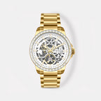 Vantor Men Automatic White Dial Analog Metal Watch 585-M20302