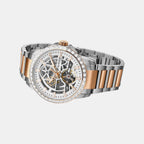 Vantor Men Automatic White Dial Analog Metal Watch 585-M30305