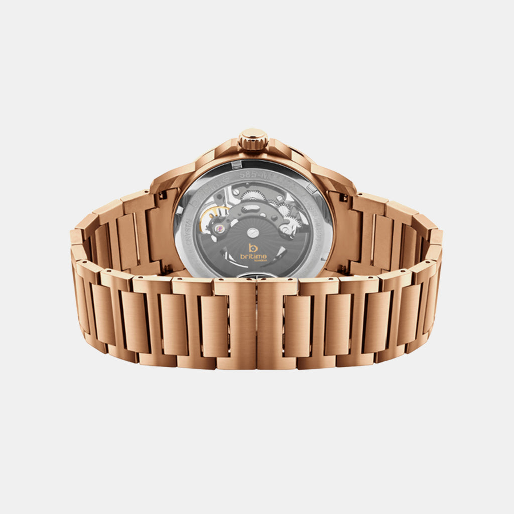 Vantor Men Automatic Grey Dial Analog Metal Watch 585-M31403