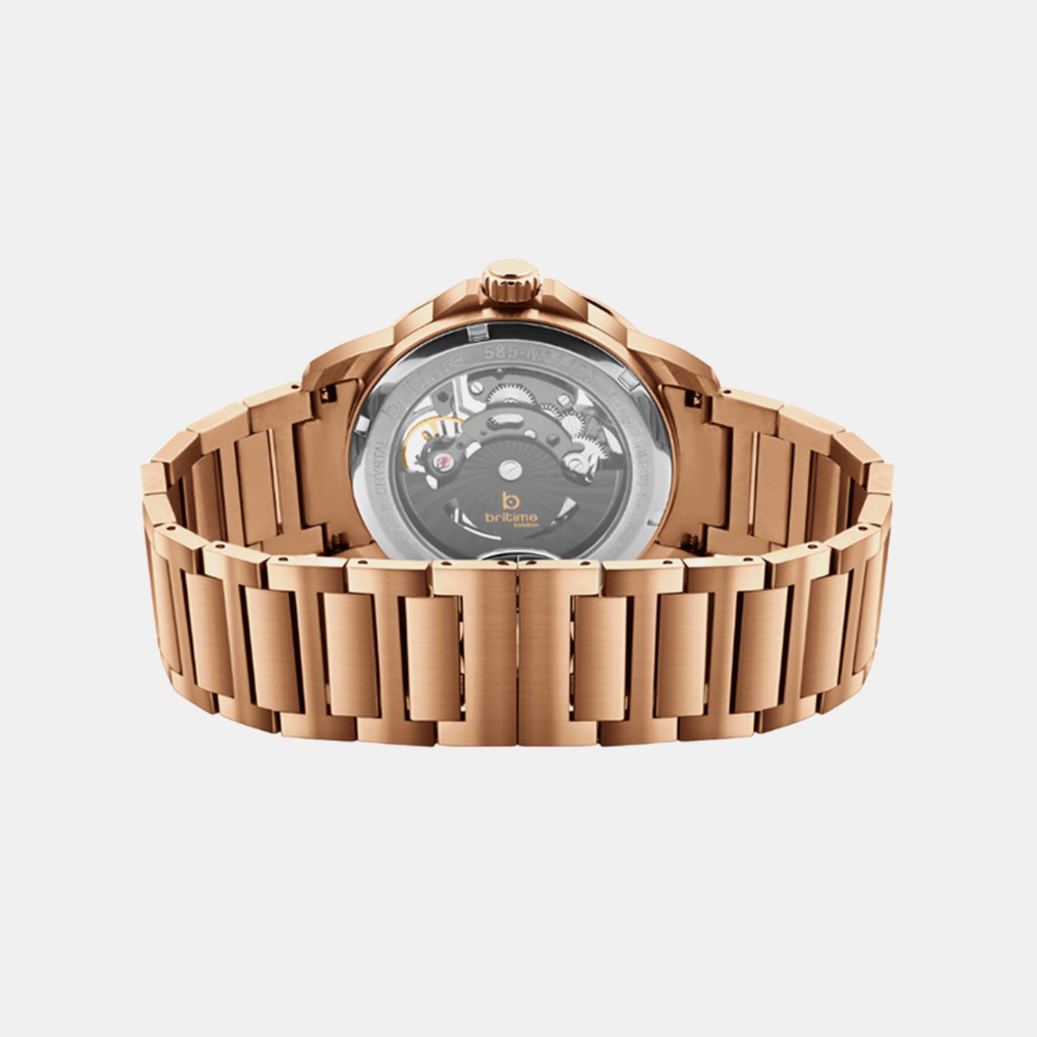 Vantor Men Automatic Grey Dial Analog Metal Watch 585-M31403