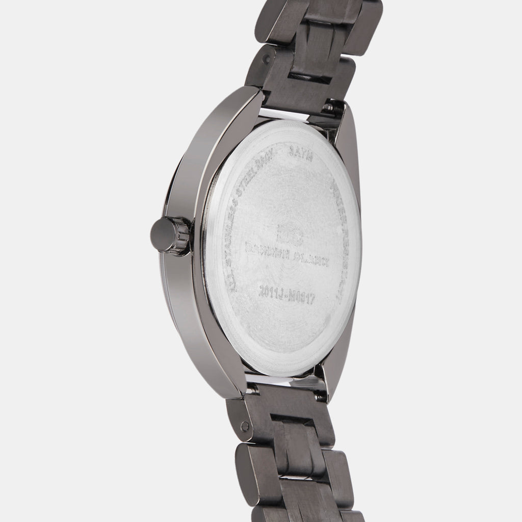 Women Quartz Sea Blue Mother Of Pearl Dial Analog Metal Watch 2011J-M0817