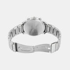 Men Quartz Silver Dial Multi-Function Metal Watch 1009A-M0102