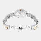 Women Quartz Silver Dial Analog Metal Watch 2017E-M1303
