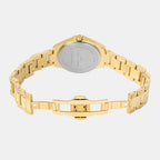 Women Quartz Silver Dial Analog Metal Watch 2012B-M0203