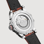 Britime Leather Silver watch