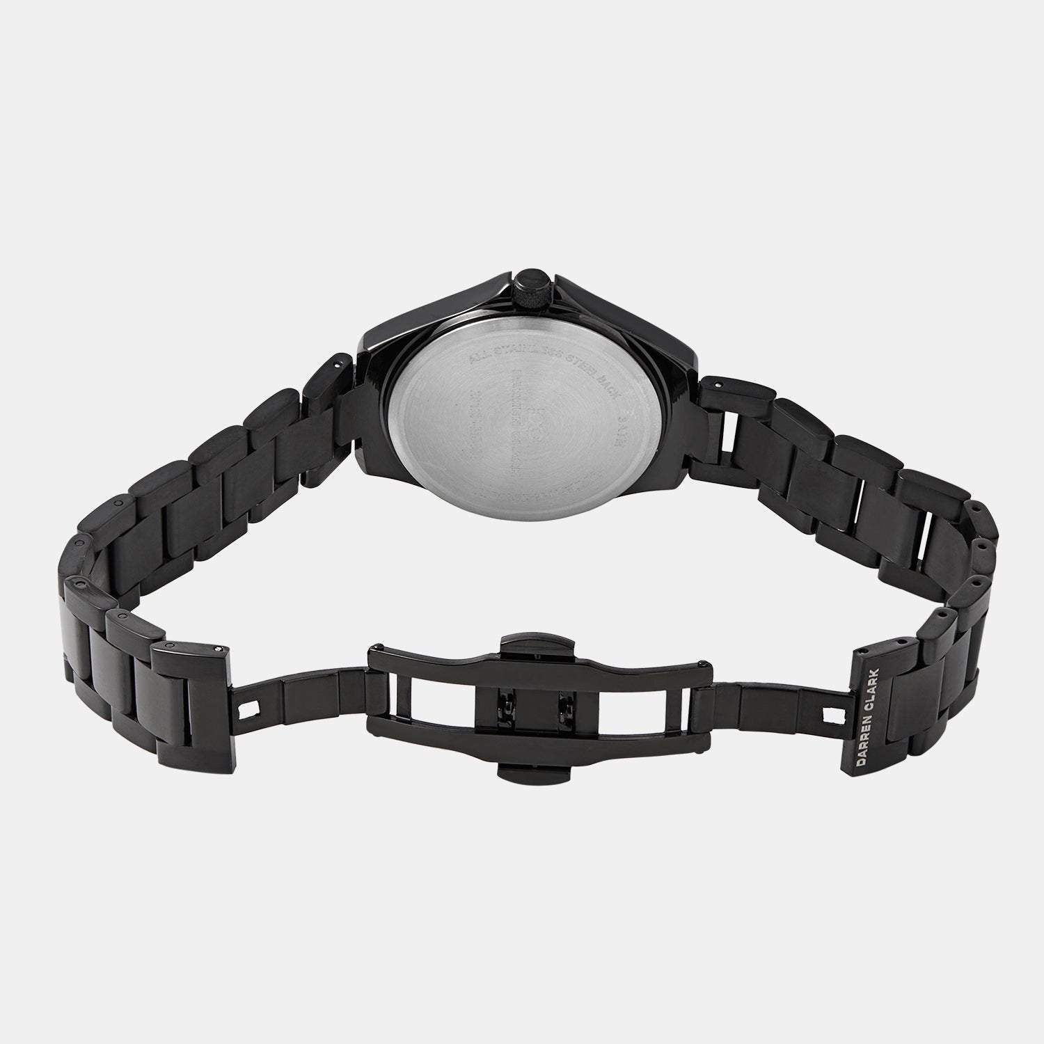 Women Quartz Black Dial Analog Metal Watch 2012F-M0404