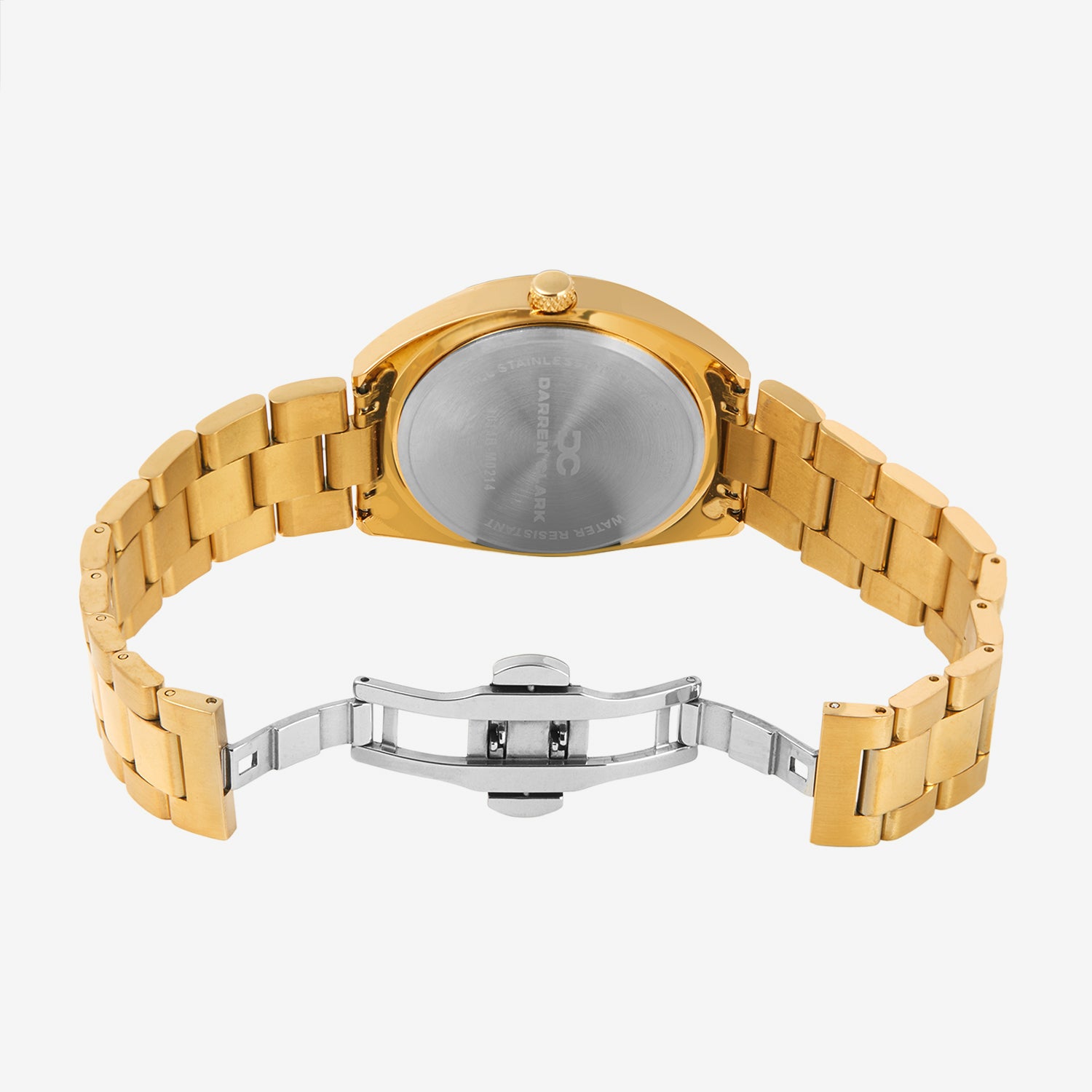 Men Quartz Green Dial Multi-Function Metal Watch 1014B-M0214