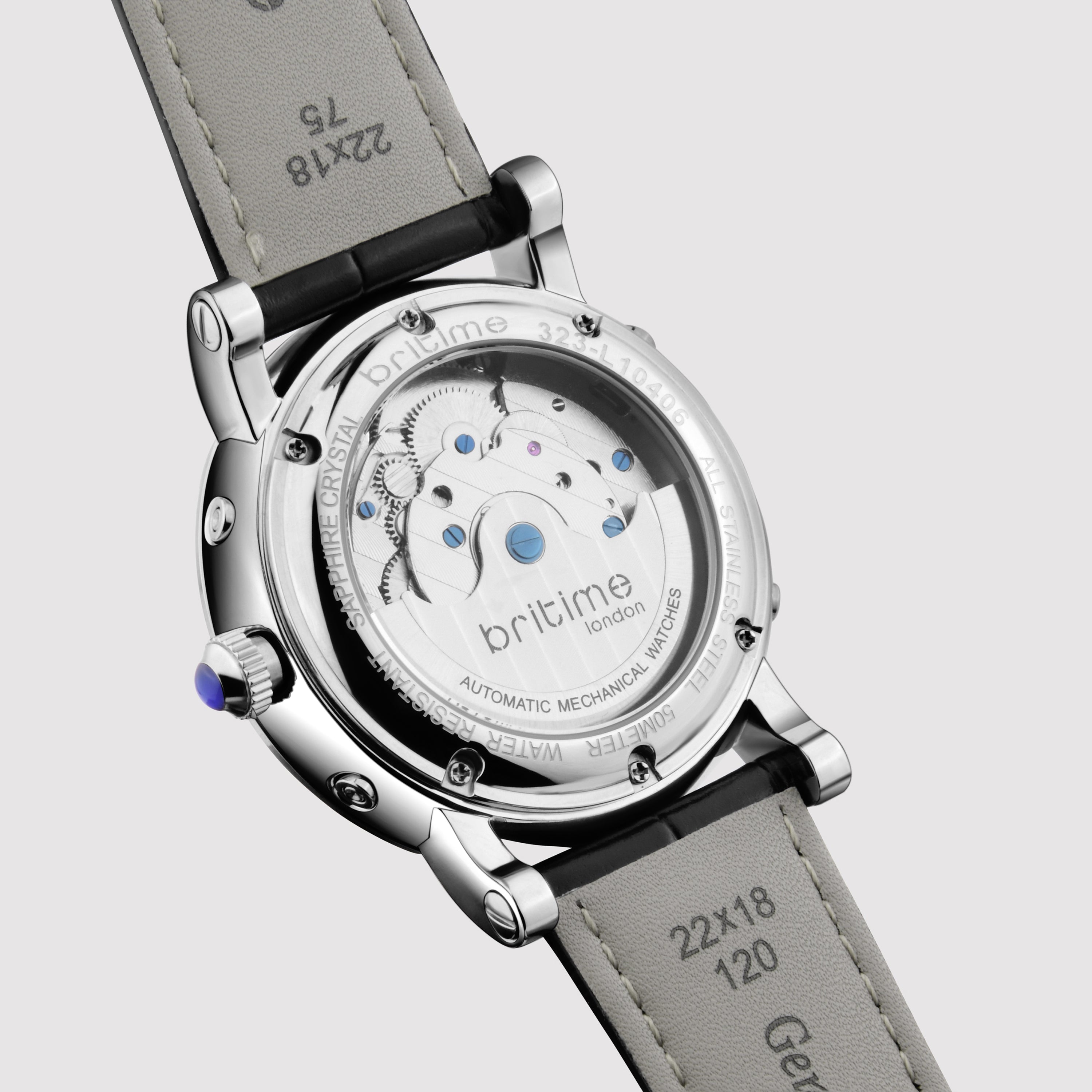 Britime Leather Black watch