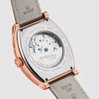 Britime Leather Silver watch