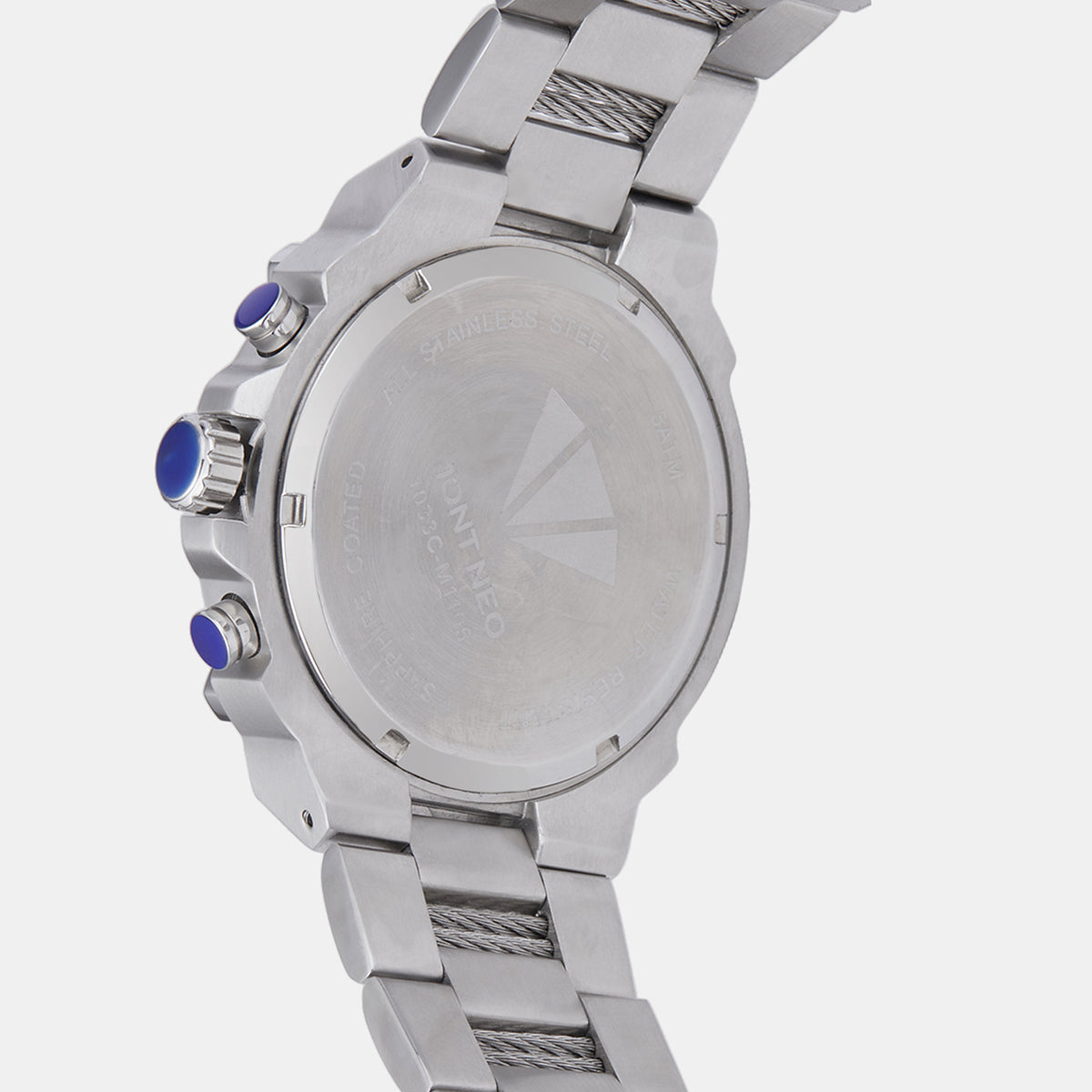 Mont Neo Men Round Blue watch