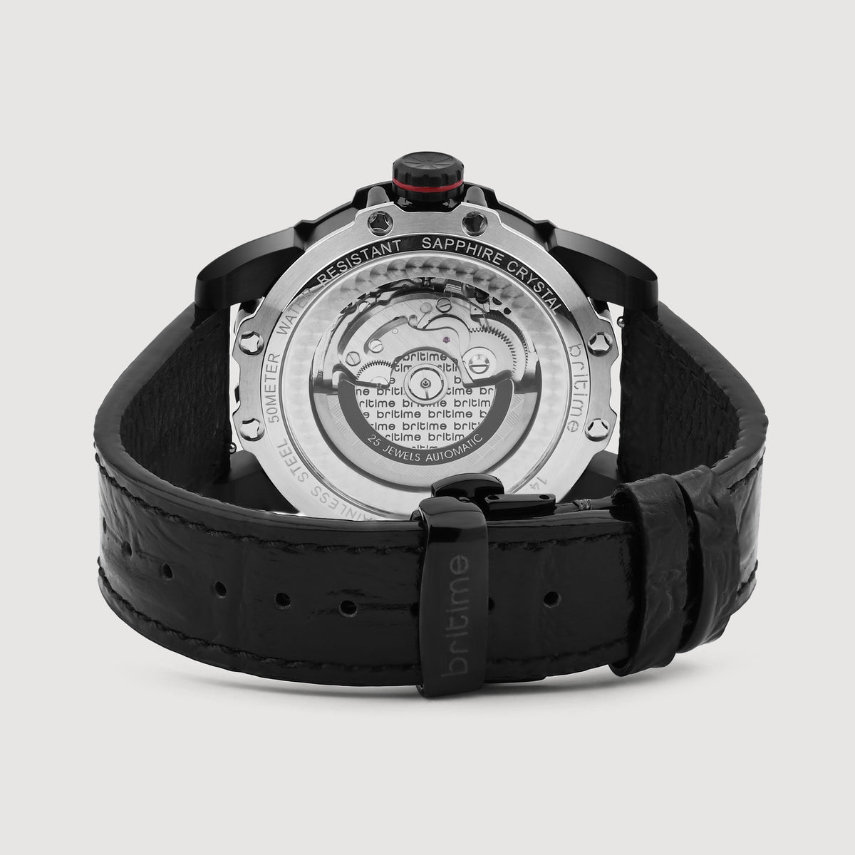 Britime Leather Black watch