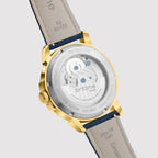 Britime Leather Blue watch