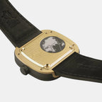 P Series Unisex Automatic Black Dial Analog Leather Watch P2B/02