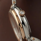 Lady Mermaid Women Quartz White Dial Analog Stainless Steel Watch 600857 49 15 50
