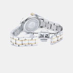 Venus Diamond Women Quartz White Dial Analog Stainless Steel Watch 601857 47 89 20