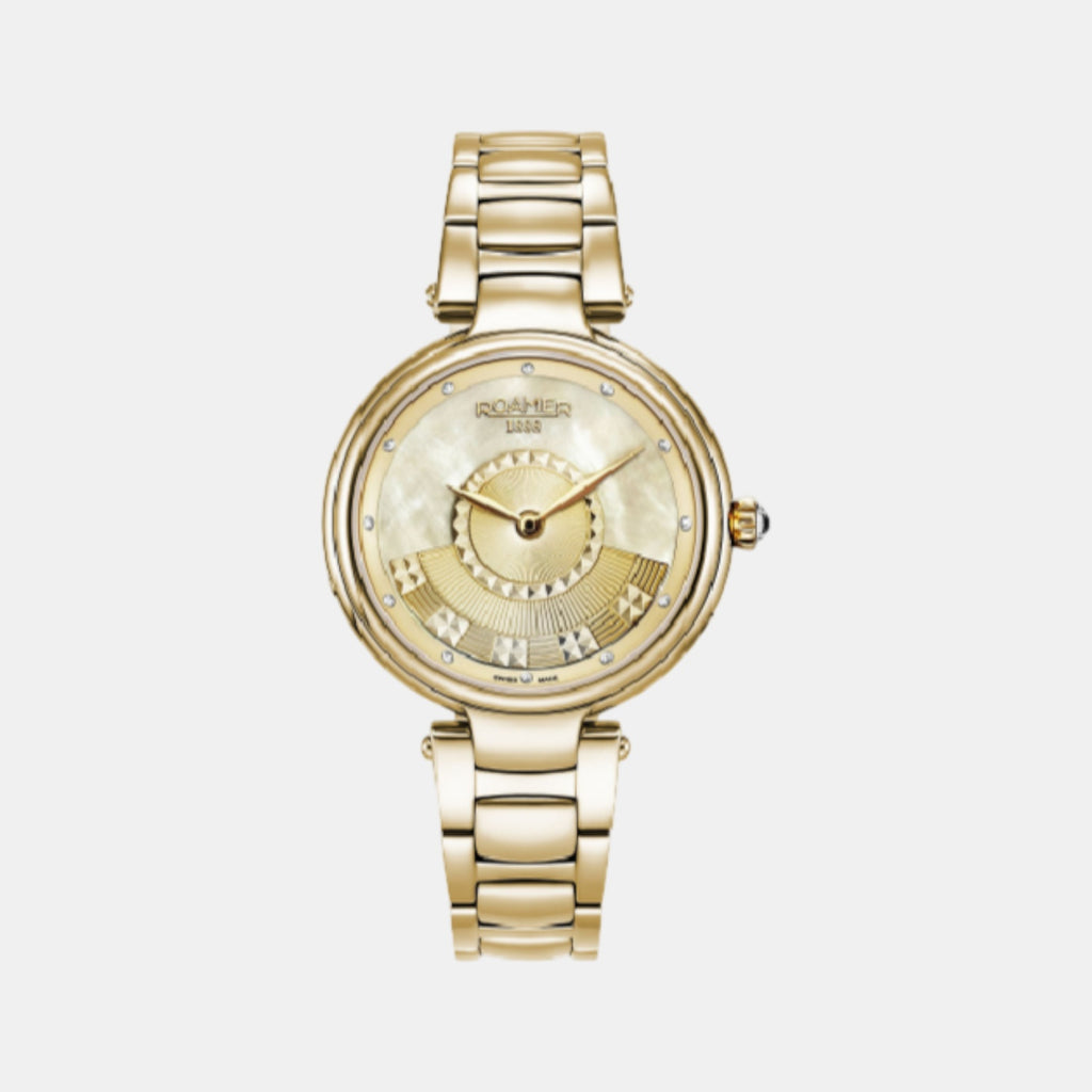 Lady Mermaid Women Quartz Silver Dial Analog Stainless Steel Watch 602857 48 30 50