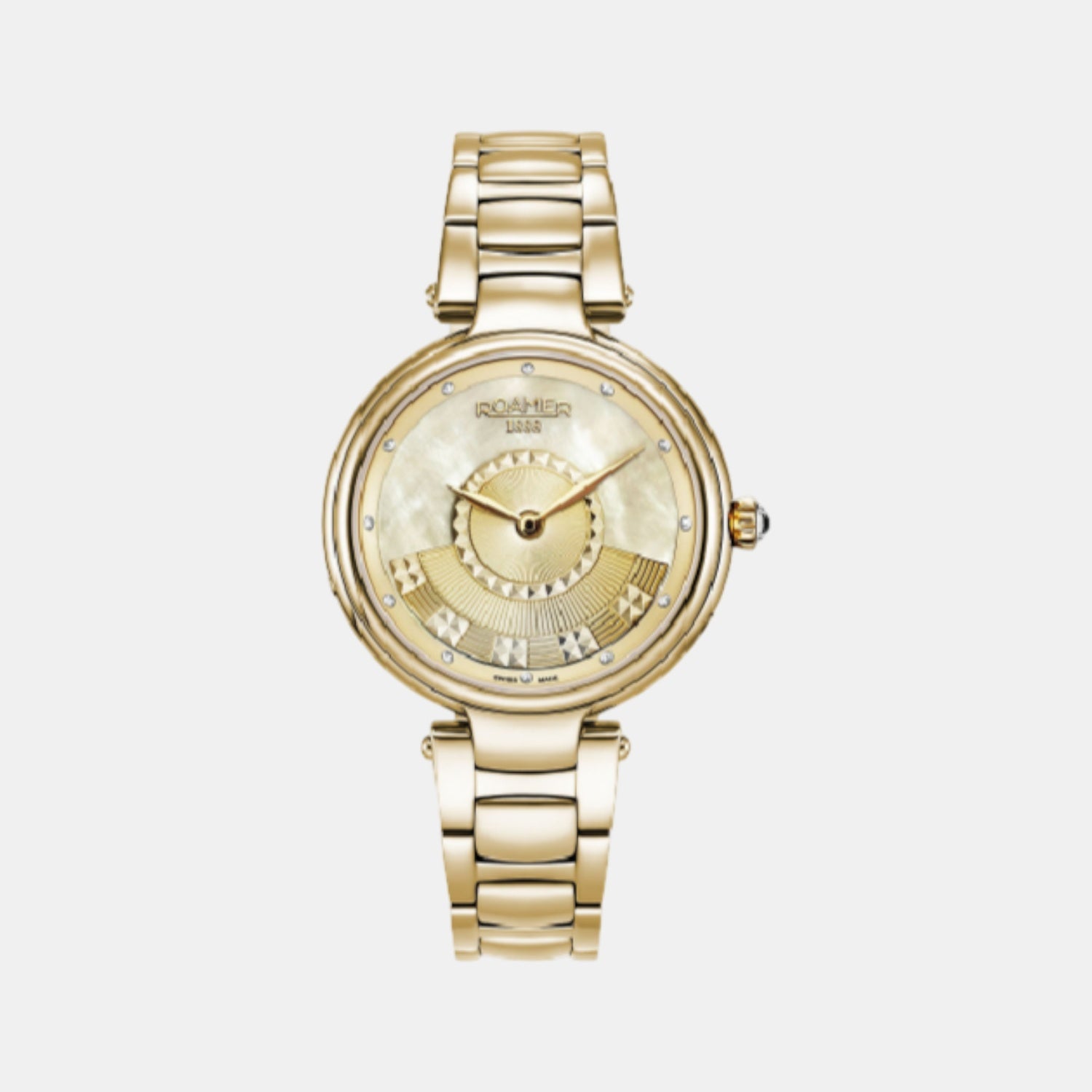 Lady Mermaid Women Quartz Silver Dial Analog Stainless Steel Watch 602857 48 30 50