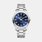 Atlantic Men Quartz Blue Dial Analog Stainless Steel Watch 60335.41.59-1