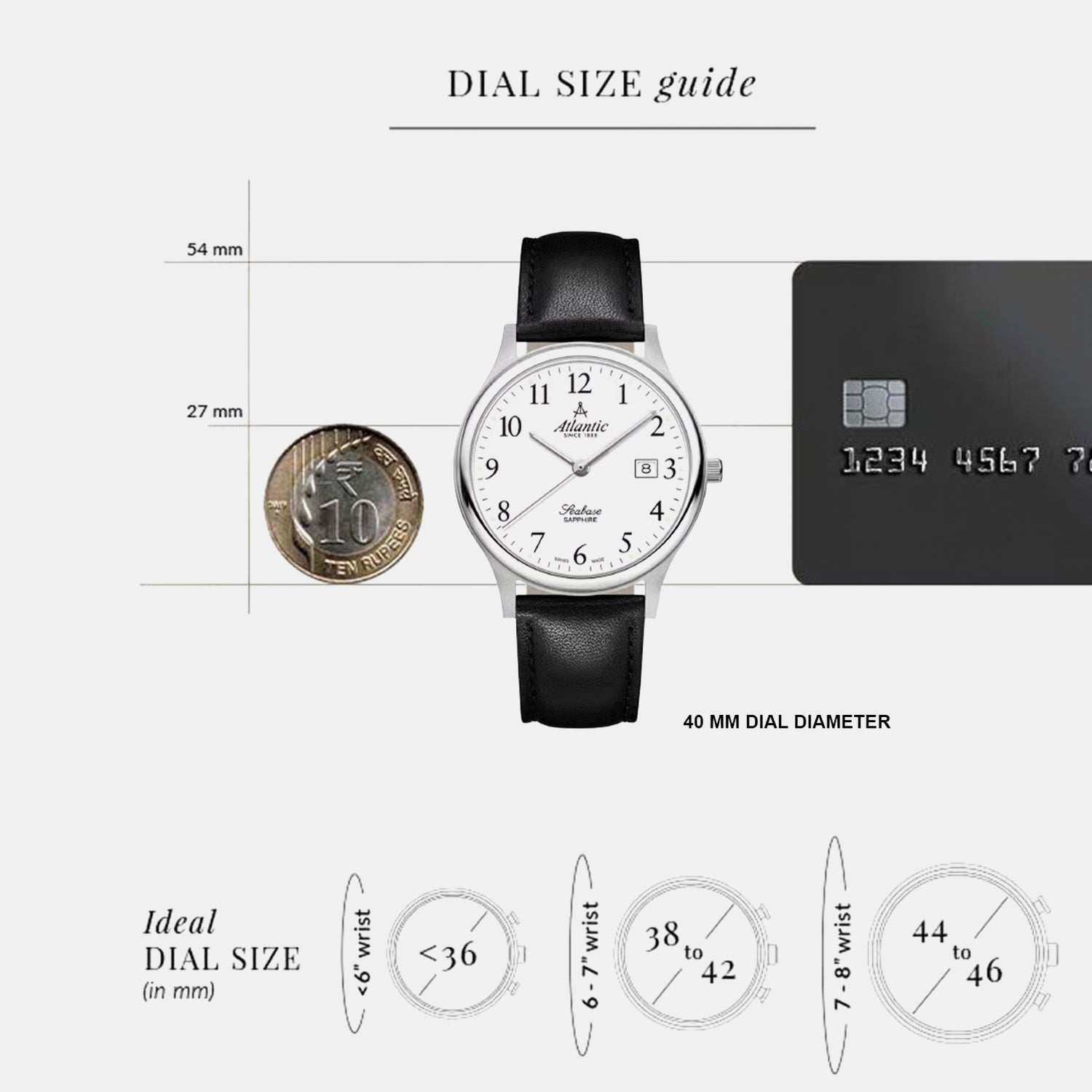 Men Quartz White Dial Analog Leather Watch 60343.41.13