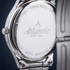 Seabase Men Quartz Silver Dial Analog Stainless Steel Watch 60348.41.21