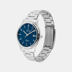 Seabase Men Quartz Blue Dial Analog Stainless Steel Watch 60348.41.51