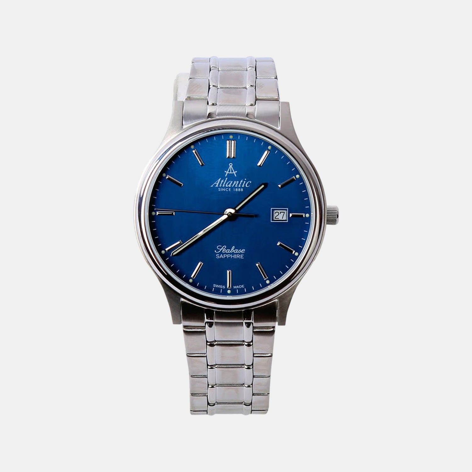 Atlantic Watches Atlantic Seabase Sapphire Seabase Men Quartz Blue