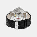 Museum Red Label Men Automatic Black Dial Analog Stainless Steel Watch 606112