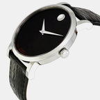 Museum Red Label Men Automatic Black Dial Analog Stainless Steel Watch 606112