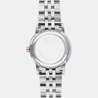 Museum Women Quartz Blue Dial Analog Stainless Steel Watch 607268