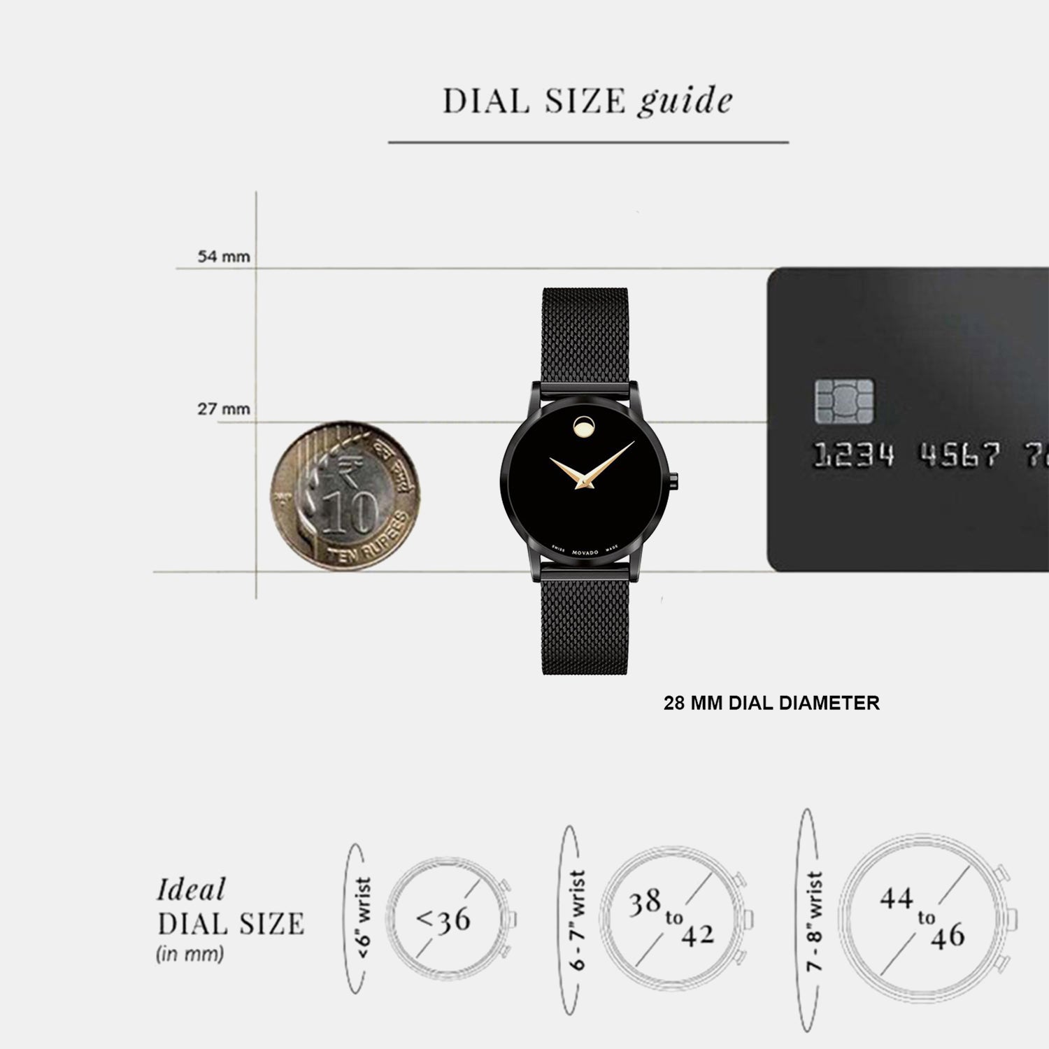 Museum Men Quartz Black Dial Analog Stainless Steel Watch 607493