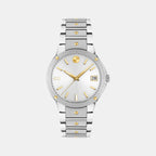 Se Women Quartz Silver Dial Analog Stainless Steel Watch 607516