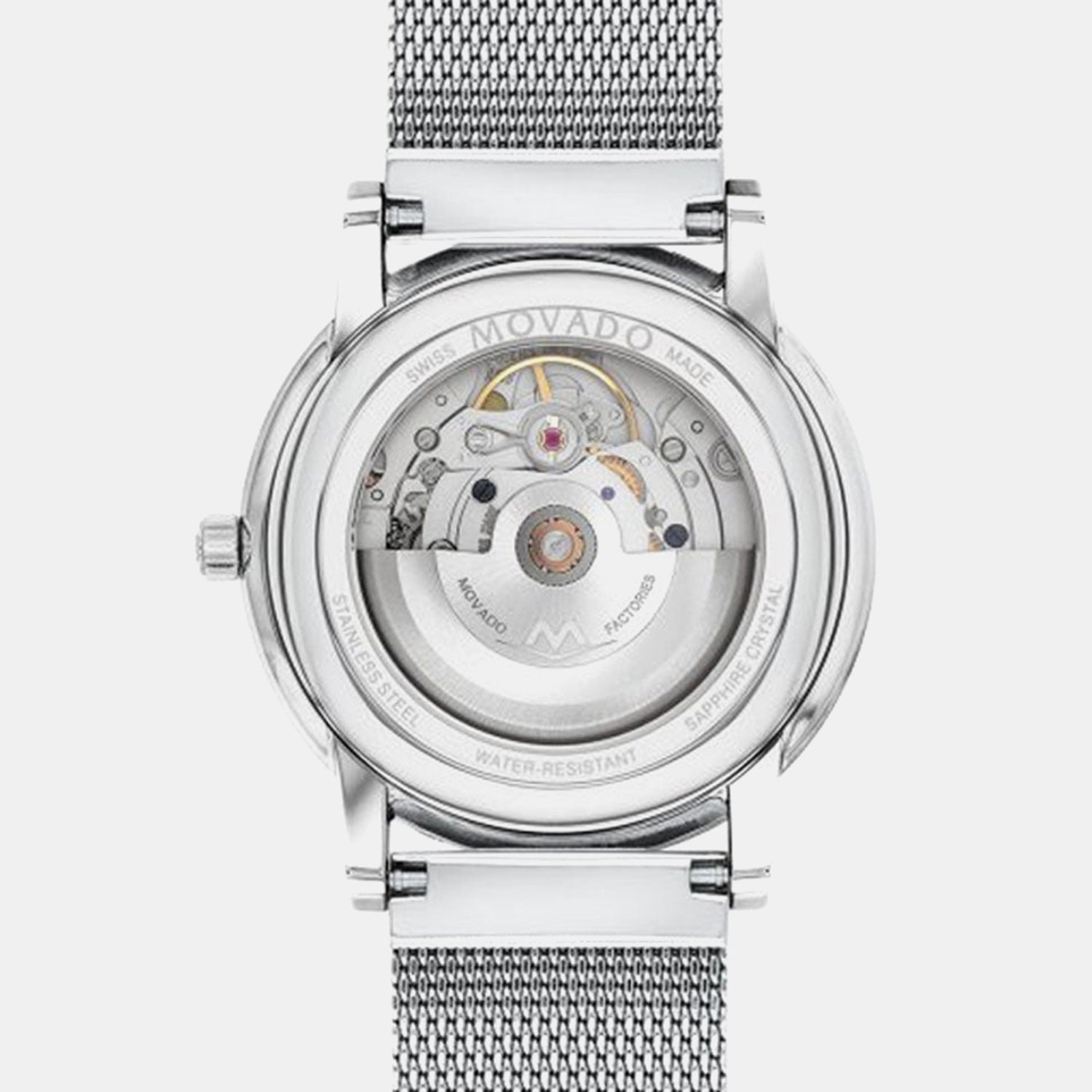 Museum Men Quartz Black Dial Analog Stainless Steel Watch 607567