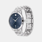 1881 Automatic Men Automatic Blue Dial Analog Stainless Steel Watch 607569