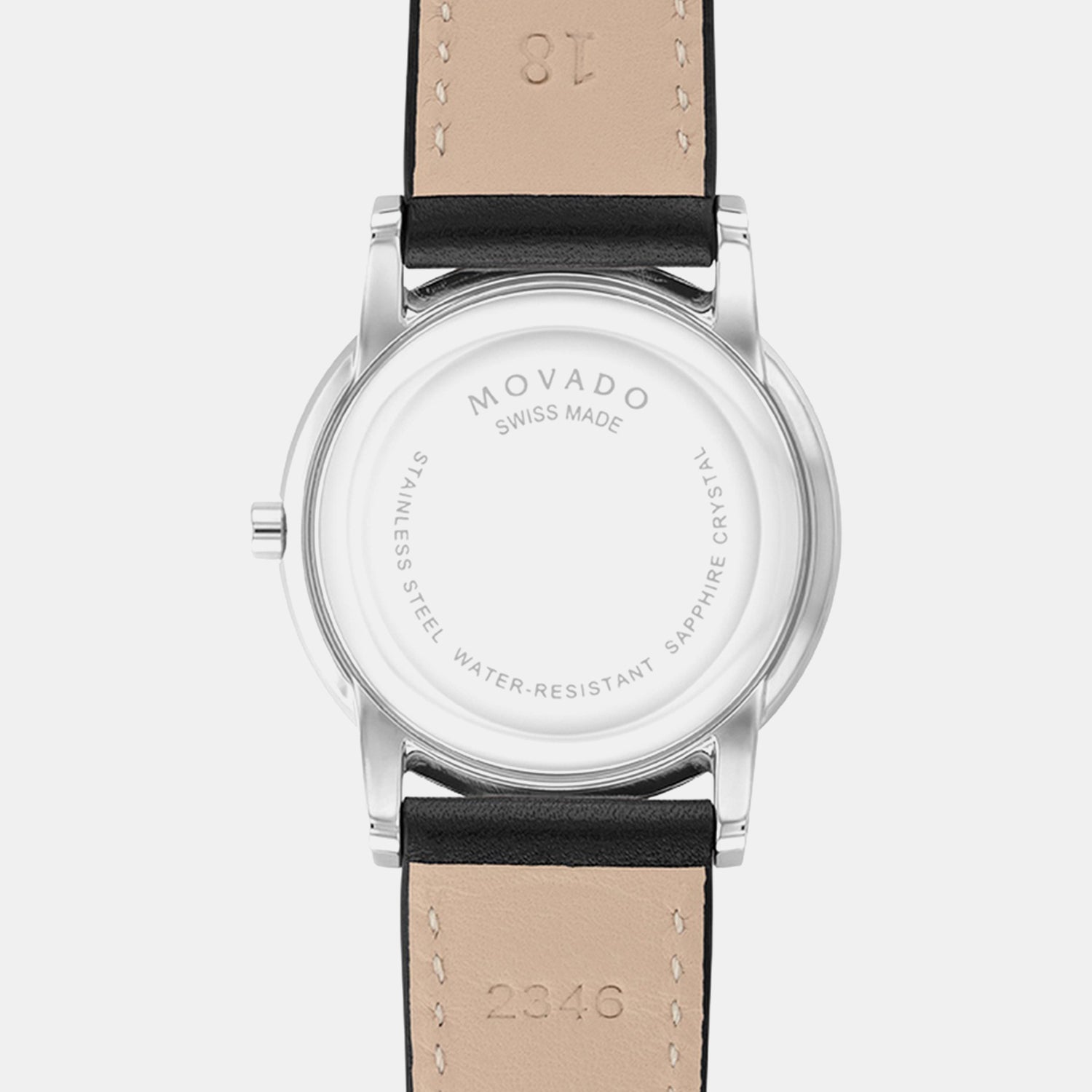 Museum Men Quartz Black Dial Analog Leather Watch 607583