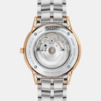 1881 Automatic Men Automatic Black Dial Analog Stainless Steel Watch 607621