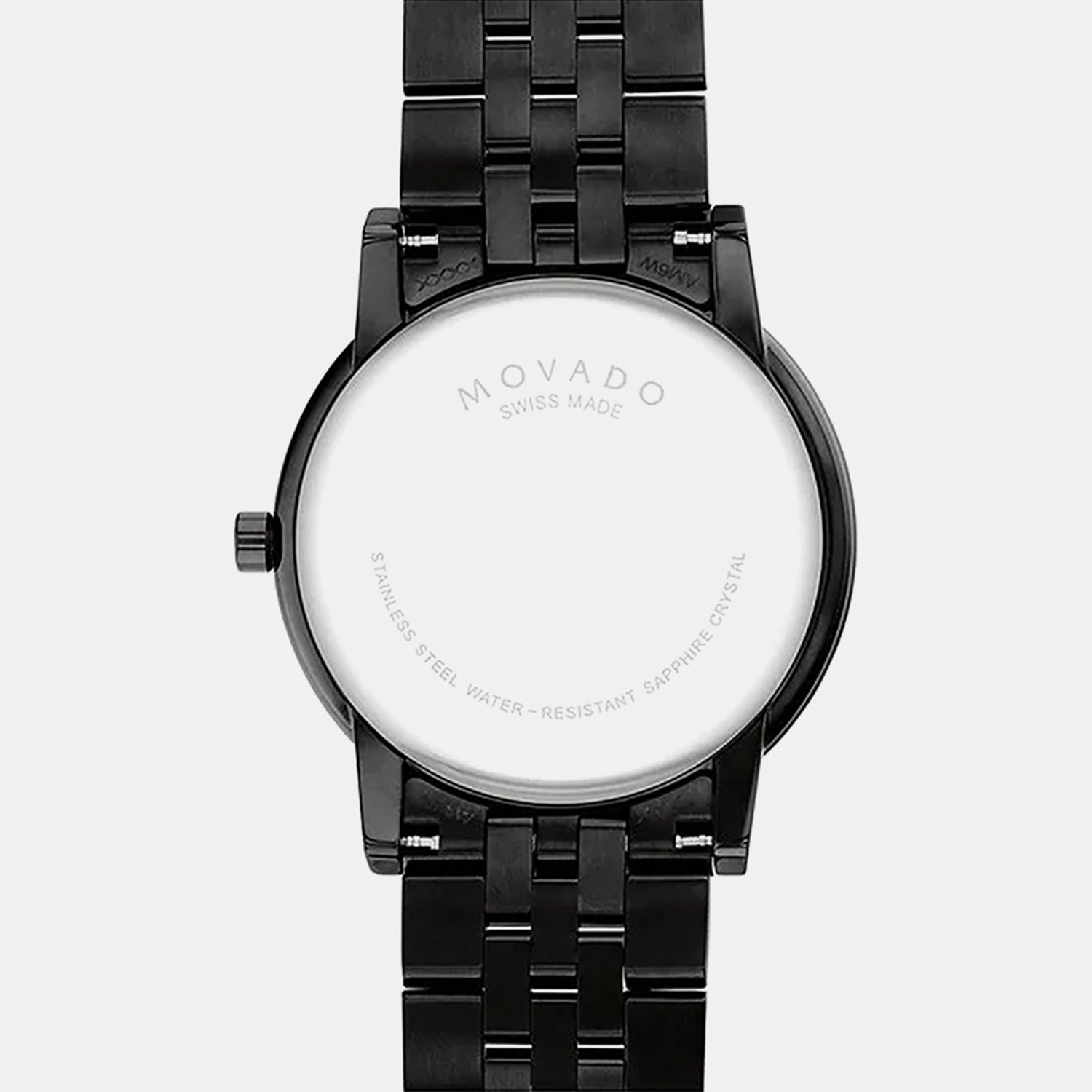 Museum Men Quartz Black Dial Analog Stainless Steel Watch 607626