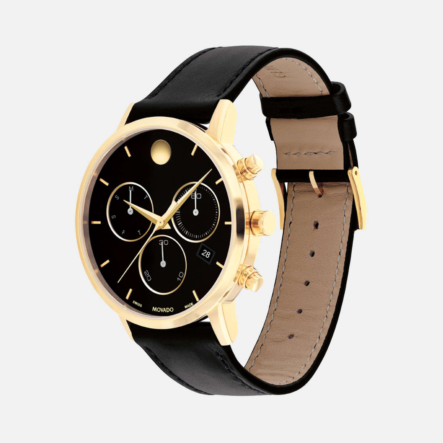 Movado 42 mm Round Quartz watch