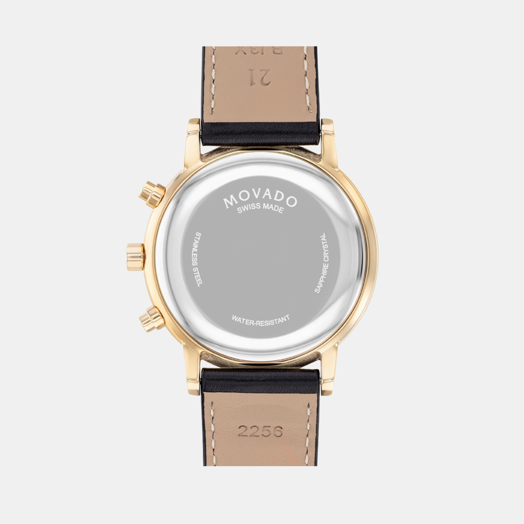 Movado Men Round Black watch