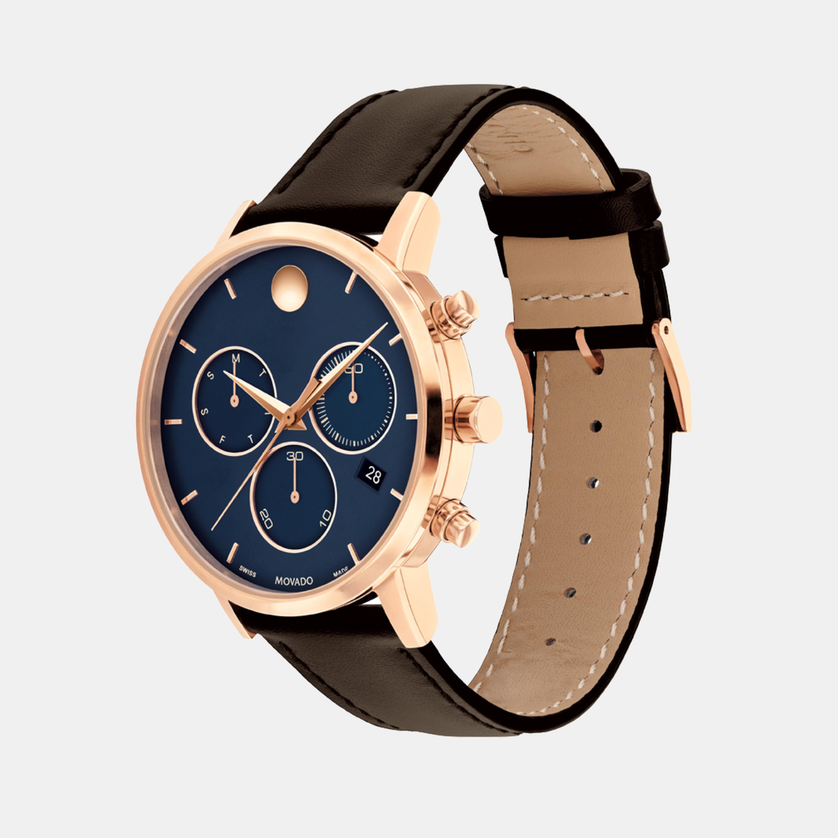 Movado 42 mm Round Quartz watch