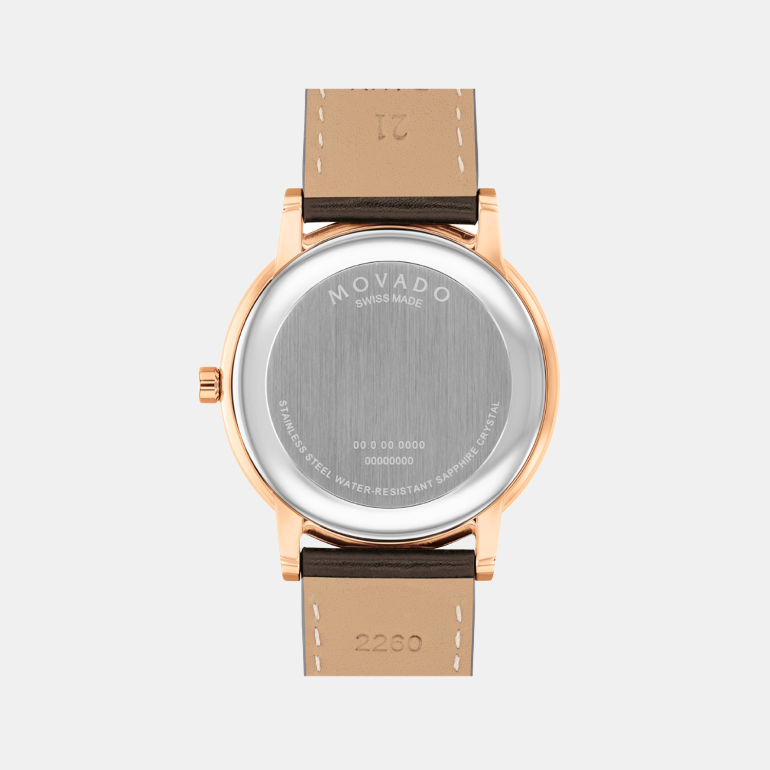 Movado Men Round Blue watch