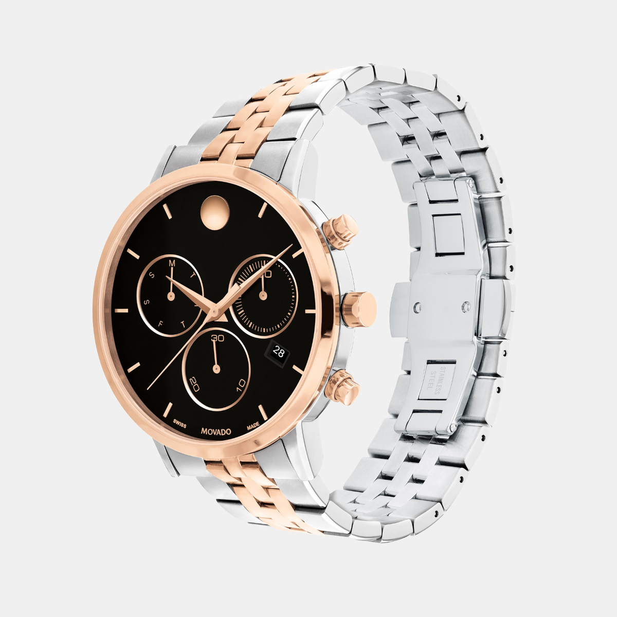 Movado 42 mm Round Quartz watch
