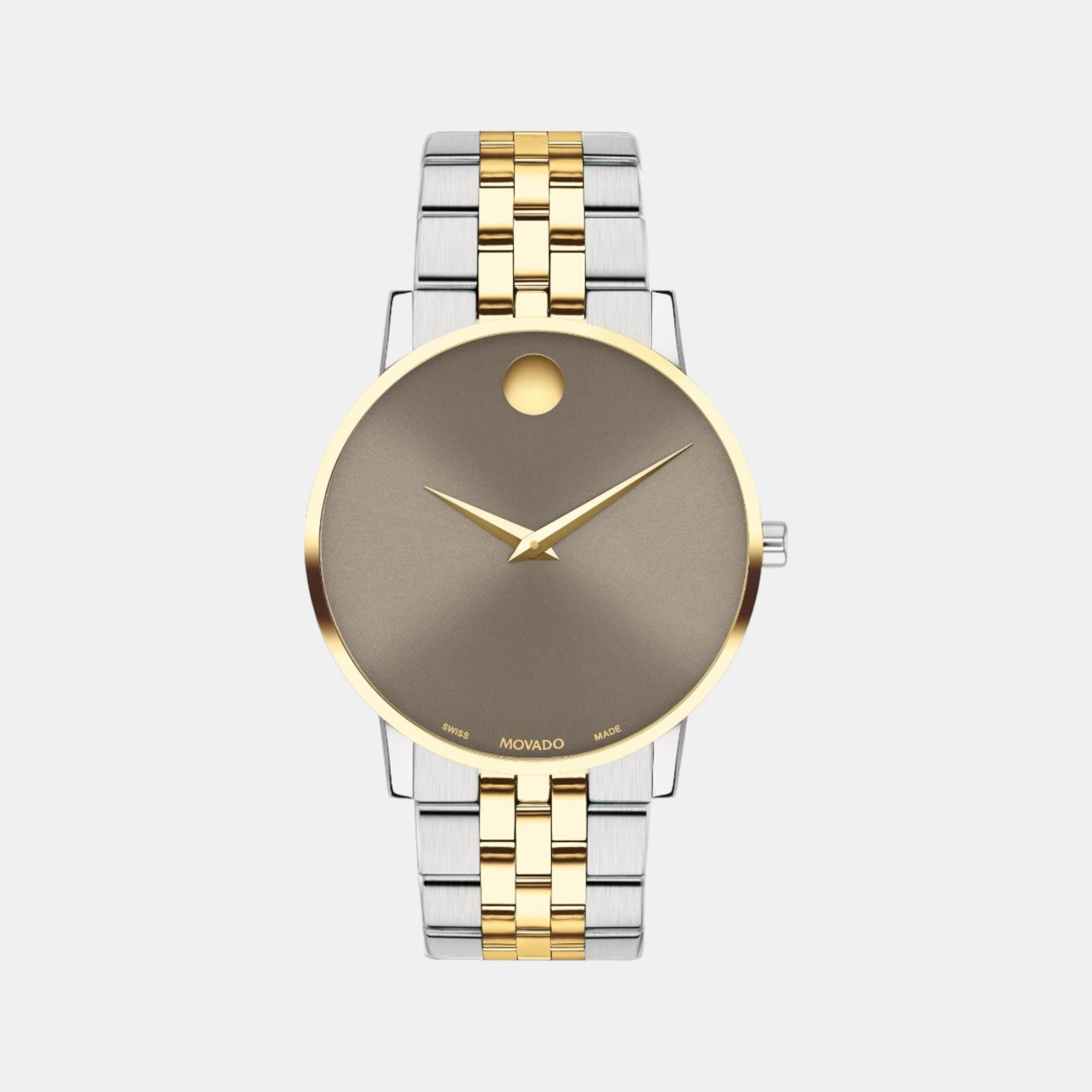 Movado Round Brown Analog watch